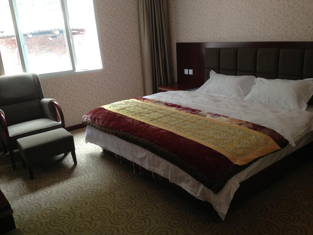 Jiuzhaigou Man Jiang Hong Hotel Chambre photo